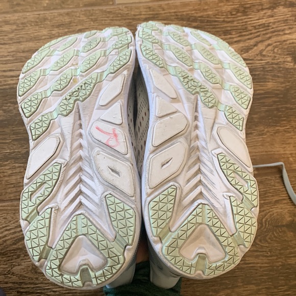 Hoka Clifton 8 Sneakers Woman's Size 9.5 B Running Shoes Trainers Light Blue - Picture 8 of 12